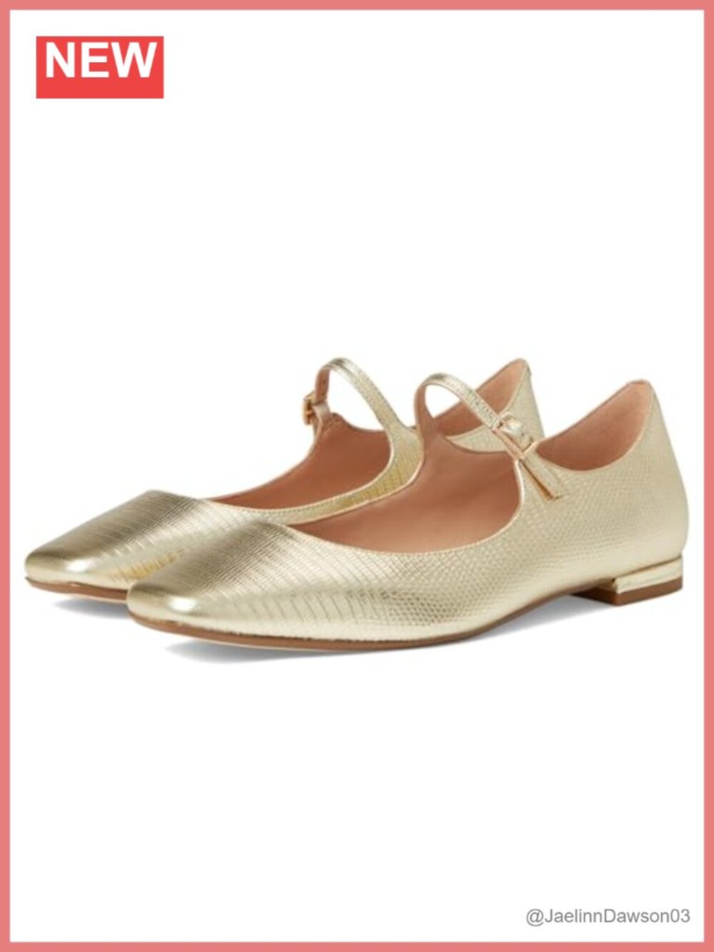 Leather Mary Jane Ballet Flats Shoes Women Square Toe Casual Comfortable